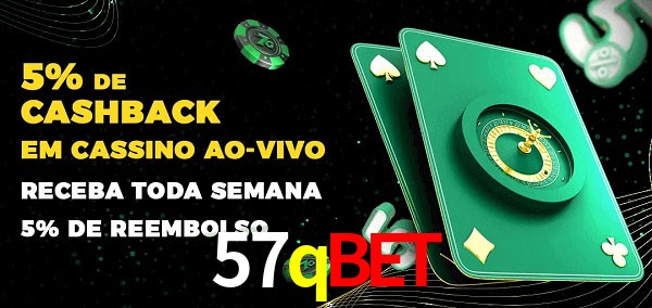 Promoções do cassino ao Vivo 57qbet